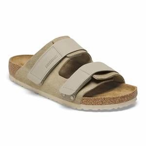 NEW BIRKENSTOCK men uji sandal in taupe